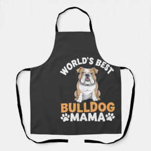 Beste Bulldog Mama van de Wereld Schort