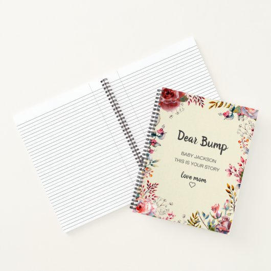 Beste Bump Keepomwille Pregnancy Journal Notitieboek (Binnen)