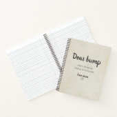 Beste Bump Keepomwille Pregnancy Journal Notitieboek (Binnen)