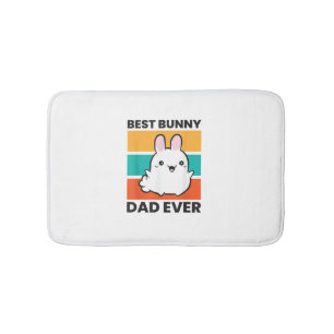 Beste Bunny Dad Ooit Konijn schattig konijn Badmat