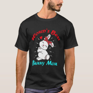 Beste Bunny Mam Kleding Vrouwen kletsen paasen T-shirt