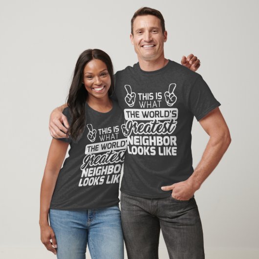 Beste buurman ooit werft grootste buurman t-shirt (Unisex)