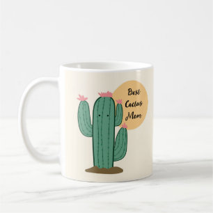 Beste Cactus Moeder Koffiekopje Cadeau Koffiemok