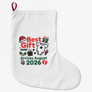Beste cadeau arriveert met Kerstmis Koppels in aug Grote Kerstsok