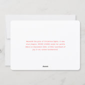 Beste cadeau gearriveerd deze kerst aankondiging (Achterkant)