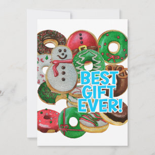 Beste cadeau ooit! Kerstkrentenbollen Feestdagenkaart