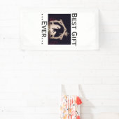 Beste cadeau ooit kerststal verhaal spandoek (Insitu)