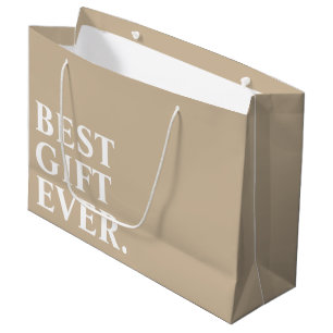 BESTE CADEAU OOIT PERSONALIZED TEKST EENVOUDIG STI GROOT CADEAUZAKJE