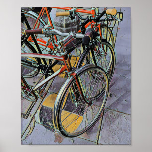 Beste cadeau voor het fietsliefje poster
