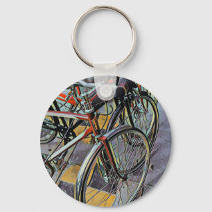 Beste cadeau voor het fietsliefje sleutelhanger
