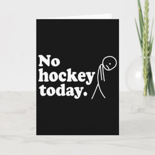 Beste cadeau voor hockeyliefhebbers Geen hockey va Kaart