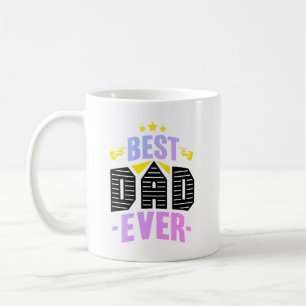 Beste cadeau voor papa van dochter, zoon, kinderen koffiemok