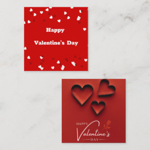 Beste cadeau voor Valentijnsdag! Notitiekaartje