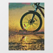 Beste cadeaus voor fietsers raamsticker (Vel)