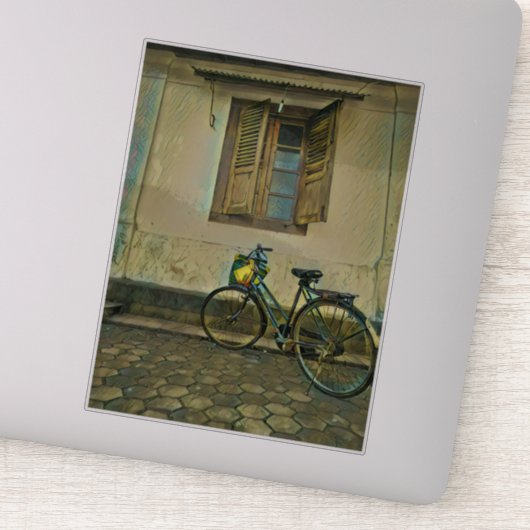 Beste cadeaus voor fietsers sticker (Detail)