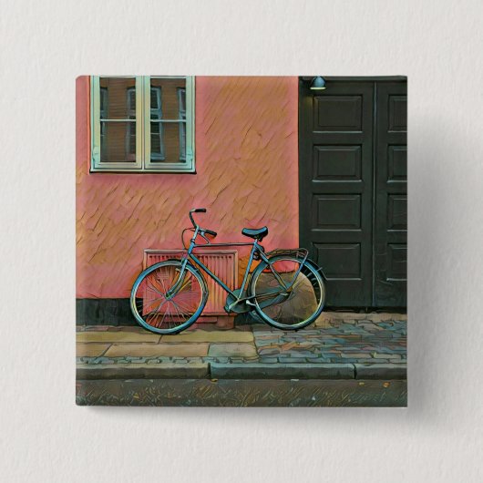 Beste cadeaus voor fietsers vierkante button 5,1 cm (Voorkant)