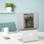 Beste cadeaus voor motorfietsen sticker (Laptop op bureau)