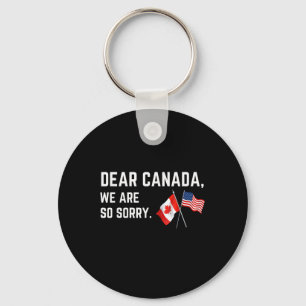 Beste Canada, het spijt ons zo, Amerikanen steunen Sleutelhanger