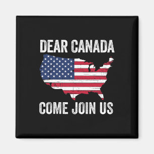 Beste Canada Kom bij ons President Trump Grappig P Magneet