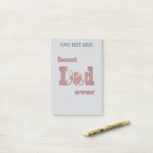 Beste Canadese vader ooit Post-it® Notes (Op bureau)