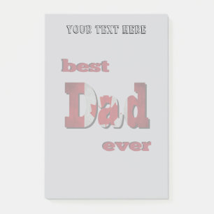 Beste Canadese vader ooit Post-it® Notes