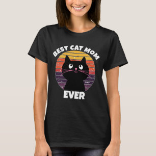 BESTE CAT MAM OOIT  RETRO CIRCLE T-Shirts