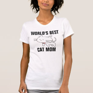 BESTE CAT MOM T-shirts ter wereld