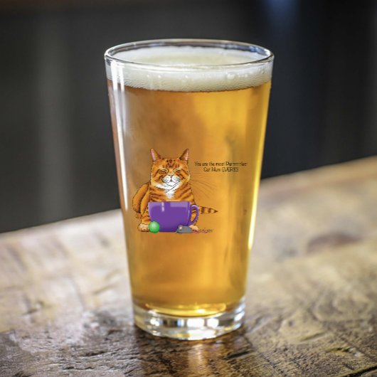 Beste Cat Mum Moederdag Glas