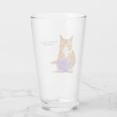 Beste Cat Mum Moederdag Glas (Achterkant)