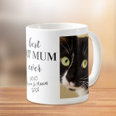 Beste Cat Mum ooit gepersonaliseerde foto's Koffiemok