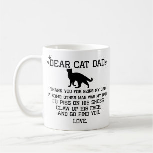 Beste Cat Papa fotocollage en kattennaam Koffiemok