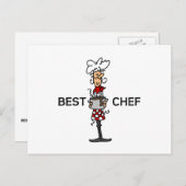 Beste Chef Briefkaart (Voorkant / Achterkant)