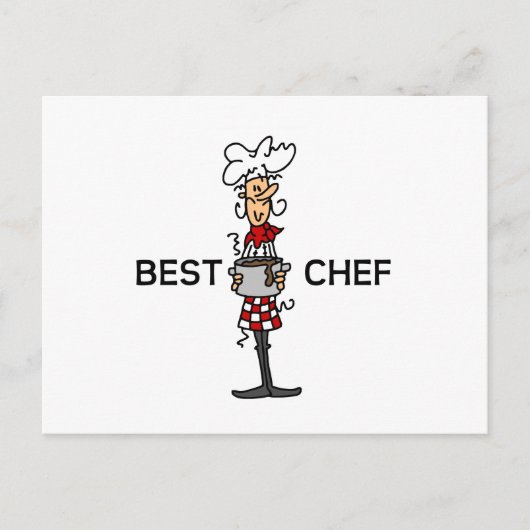 Beste Chef Briefkaart (Voorkant)