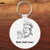 Beste Chef Ever Sleutelhanger (Voorkant)