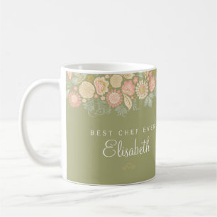 Beste chef-kok ooit gepersonaliseerd als elegant r koffiemok