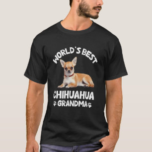 Beste Chihuahua Grandma ter wereld T-shirt