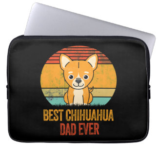 Beste Chihuahua papa ooit  in nood Laptop Sleeve
