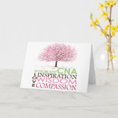 Beste CNA-cadeaus ter wereld Kaart (Gele Bloem)