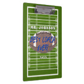 Beste coach Ever Football Klembord (Rechts)