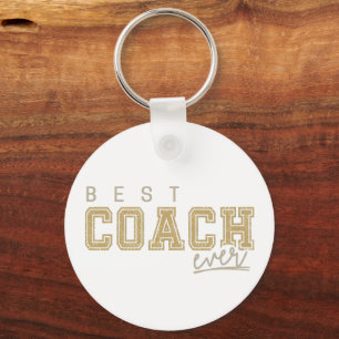 Beste coach Ever Trainer Design voor Docent Sleutelhanger