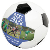 Beste coach Gift Modern Voetbal (Drie kwart)
