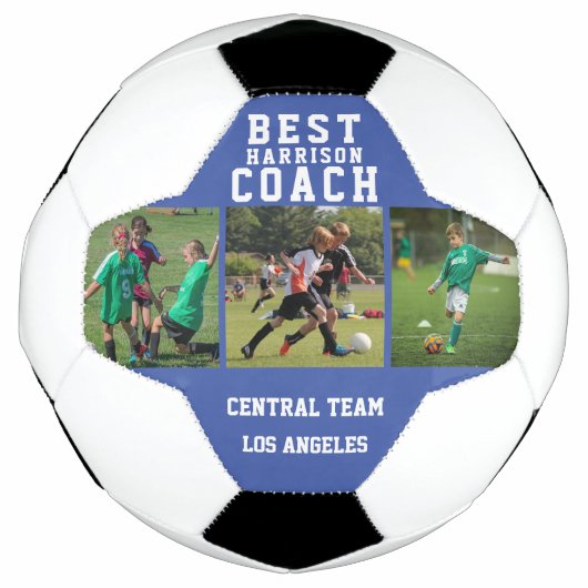 Beste coach Gift Modern Voetbal (Voorkant)
