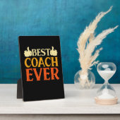 Beste coach ooit cadeau voor sportcoach fotoplaat (Zijkant)