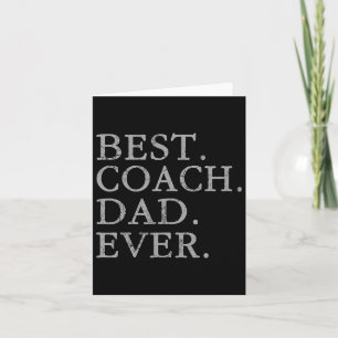 Beste coach Pap per sport Baseball Football Socce Kaart