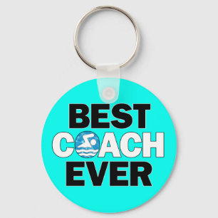 BESTE COACH zwembussen Sleutelhanger