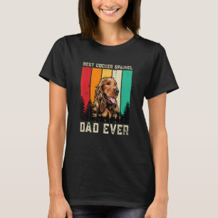beste Cocker Spaniel Pap Ooit Vaderdag T-shirt