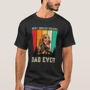 beste Cocker Spaniel Pap Ooit Vaderdag T-shirt