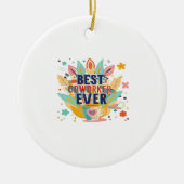 Beste collega ooit, Collega Gift, Beste collega Keramisch Ornament (Voorkant)