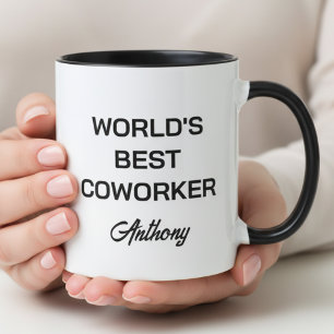 Beste collega ter wereld Aangepaste naam Gepersona Mok