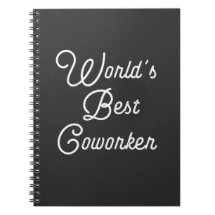 Beste collega ter wereld notitieboek